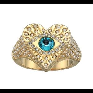 Swarovski Lucky Goddess Evil Eye Ring